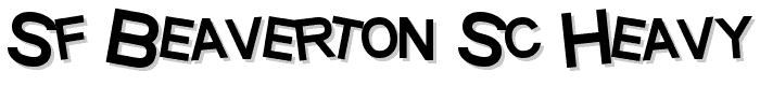 SF Beaverton SC Heavy font